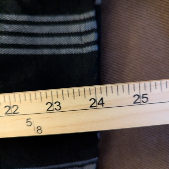 Free Planet Black and Gray Plaid Flannel Overshirt Men's Size M Long Sleeve - Picture 6 of 10